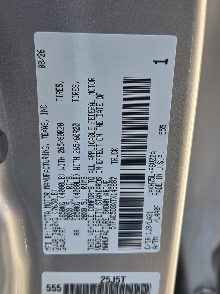 New 2026 Celestial Silver Toyota Limited image 22