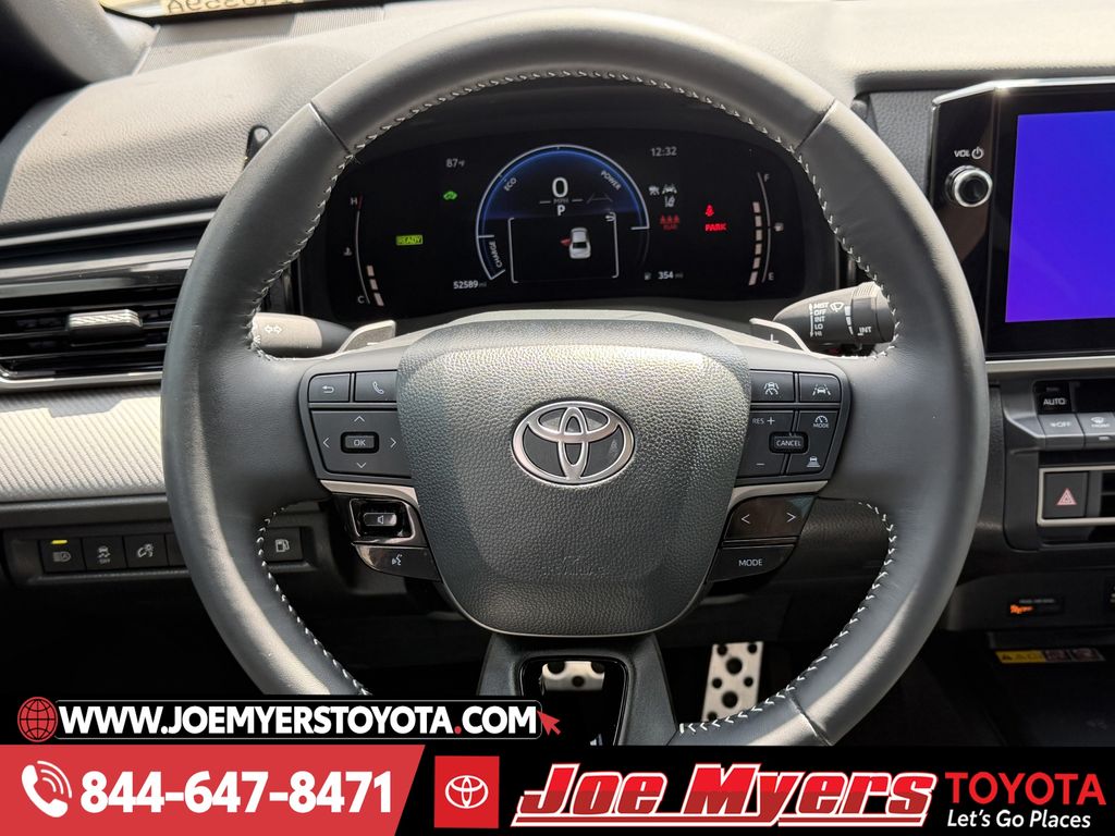 Used 2025 Midnight Black Metallic Toyota SE image 15