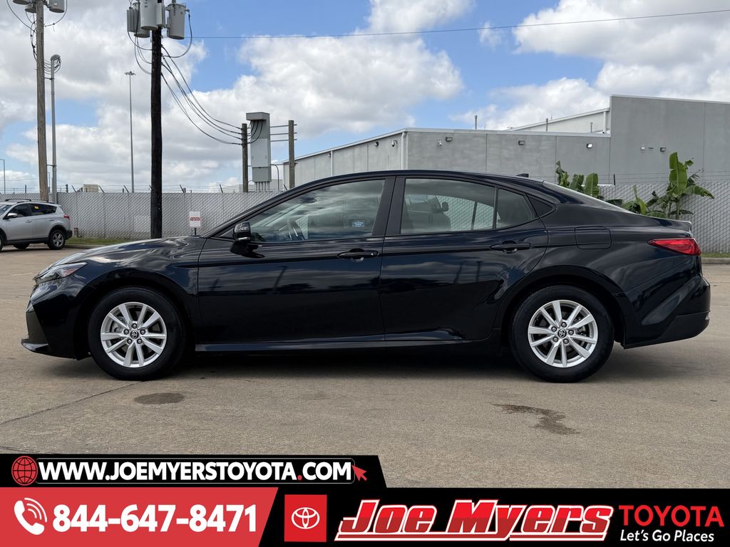 Used 2025 Midnight Black Metallic Toyota LE image 6