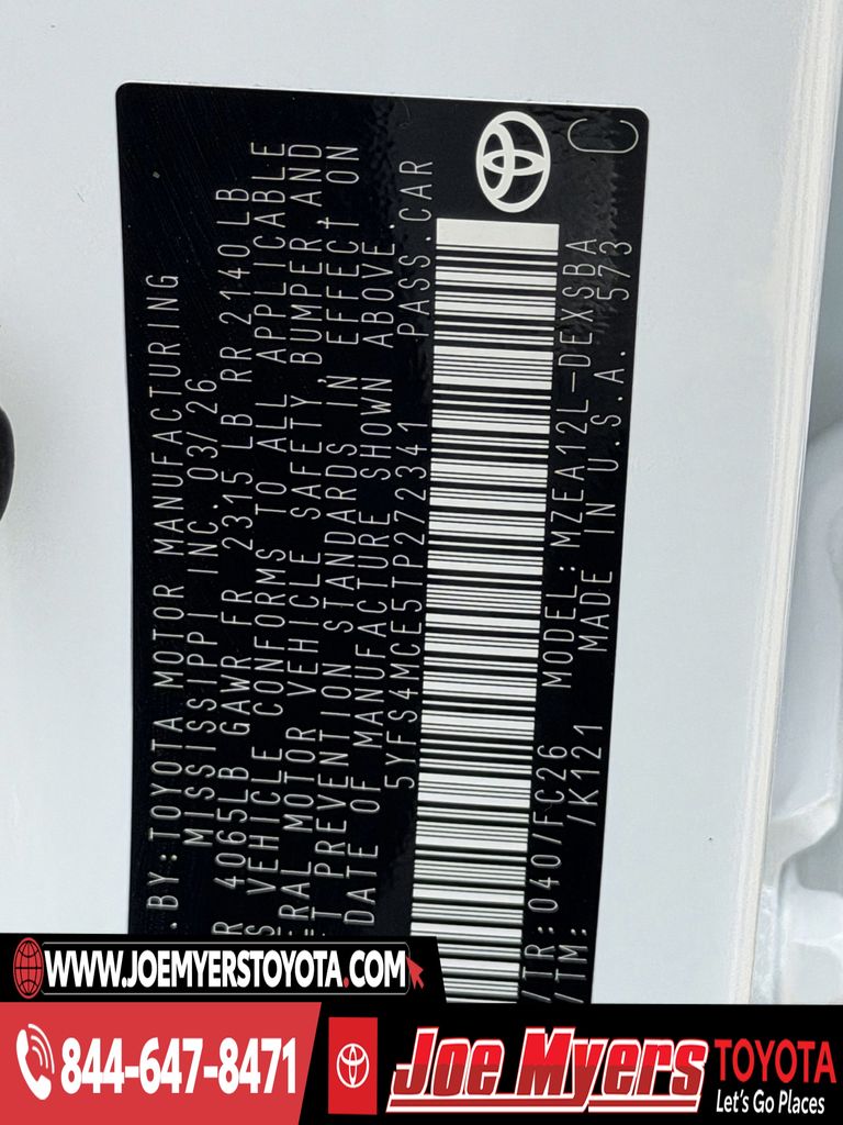 Certified Used 2026 Ice Cap Toyota SE image 31