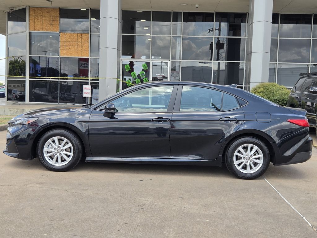 Used 2025 Midnight Black Metallic Toyota LE image 6