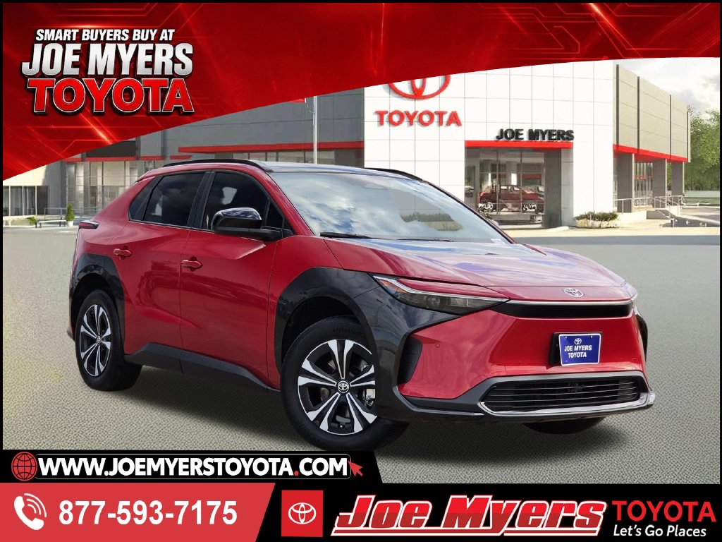 Used 2024 Toyota bZ4X XLE with VIN JTMAAAAA1RA031845 for sale in Houston, TX