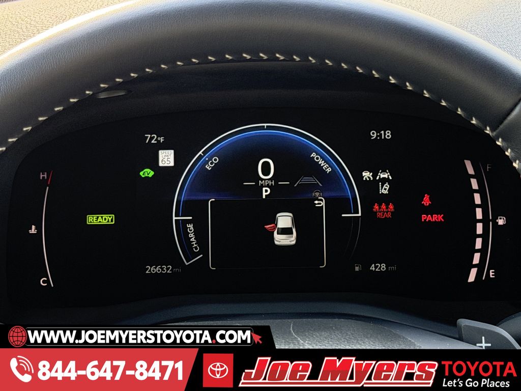 Used 2025 Midnight Black Metallic Toyota SE image 16