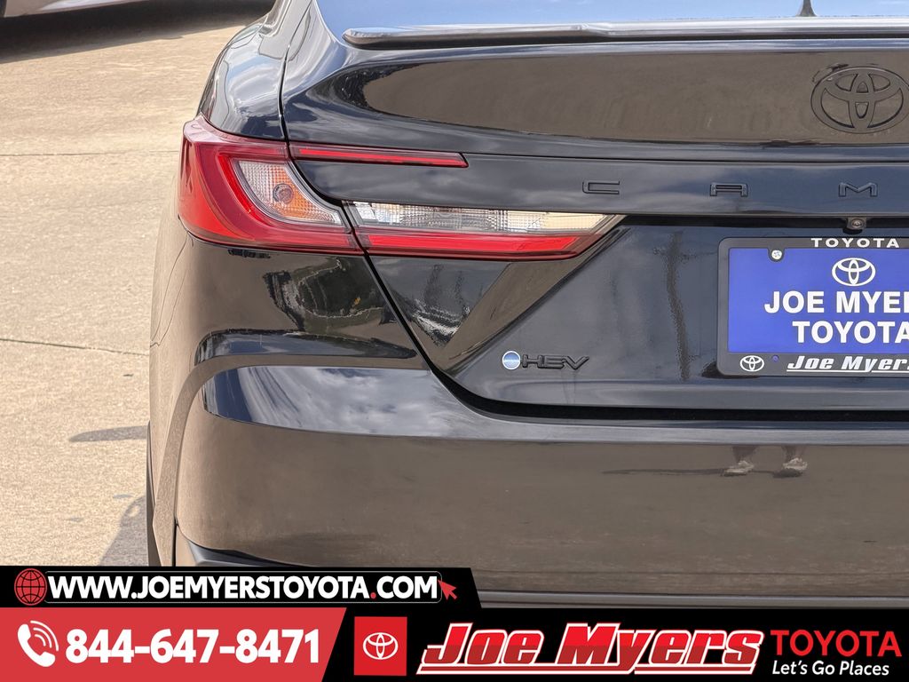 Used 2025 Midnight Black Metallic Toyota SE image 10