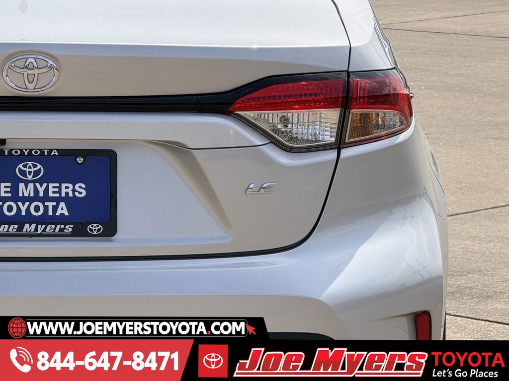 Certified Used 2026 Classic Silver Metallic Toyota LE image 9