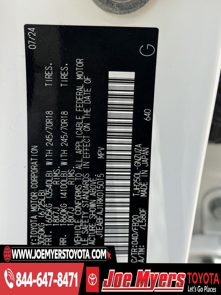 Certified Used 2024 Ice Cap Toyota 1958 image 31