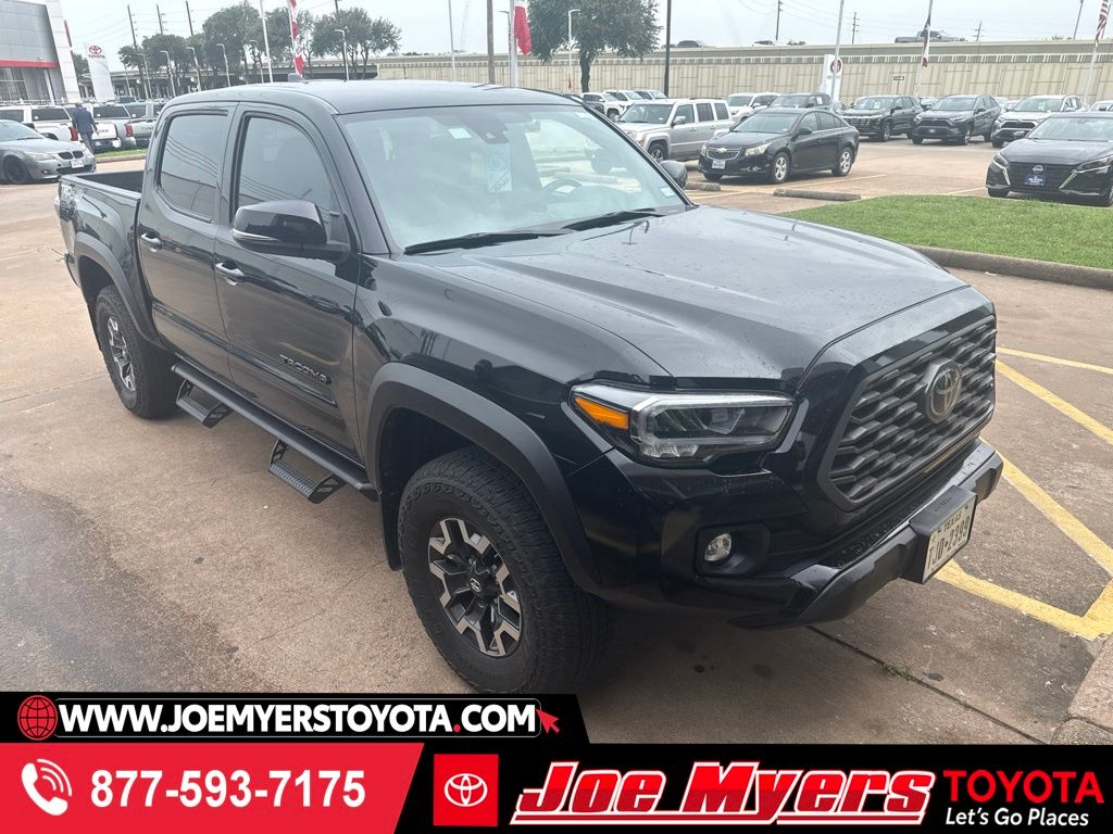 Black 2023 Toyota Tacoma Pickup Truck Four-Wheel Drive 6-Speed Automatic