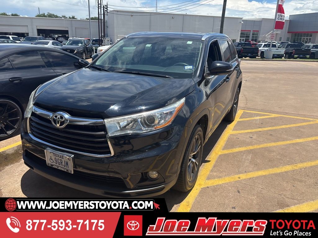 2016 Toyota Highlander XLE V6's photo