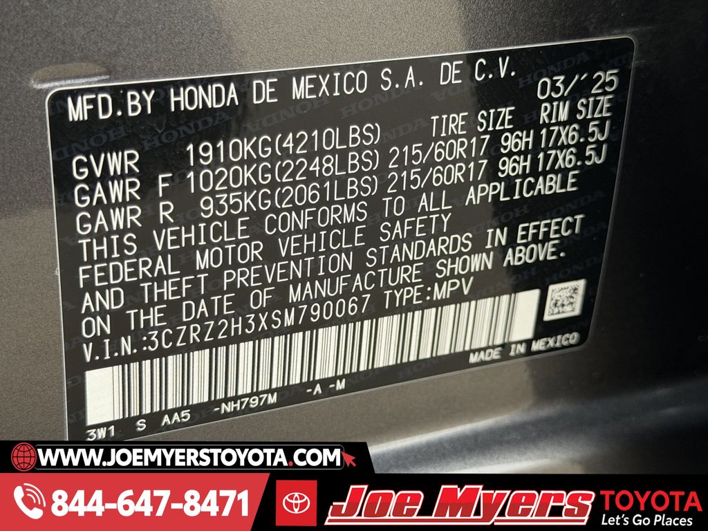 Used 2025 Urban Gray Pearl Honda LX image 29