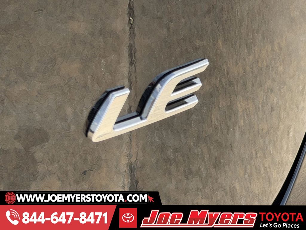 Certified Used 2026 Midnight Black Metallic Toyota LE image 11