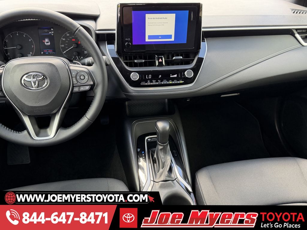 Used 2025 Classic Silver Metallic Midnight Black Metallic Toyota SE image 17