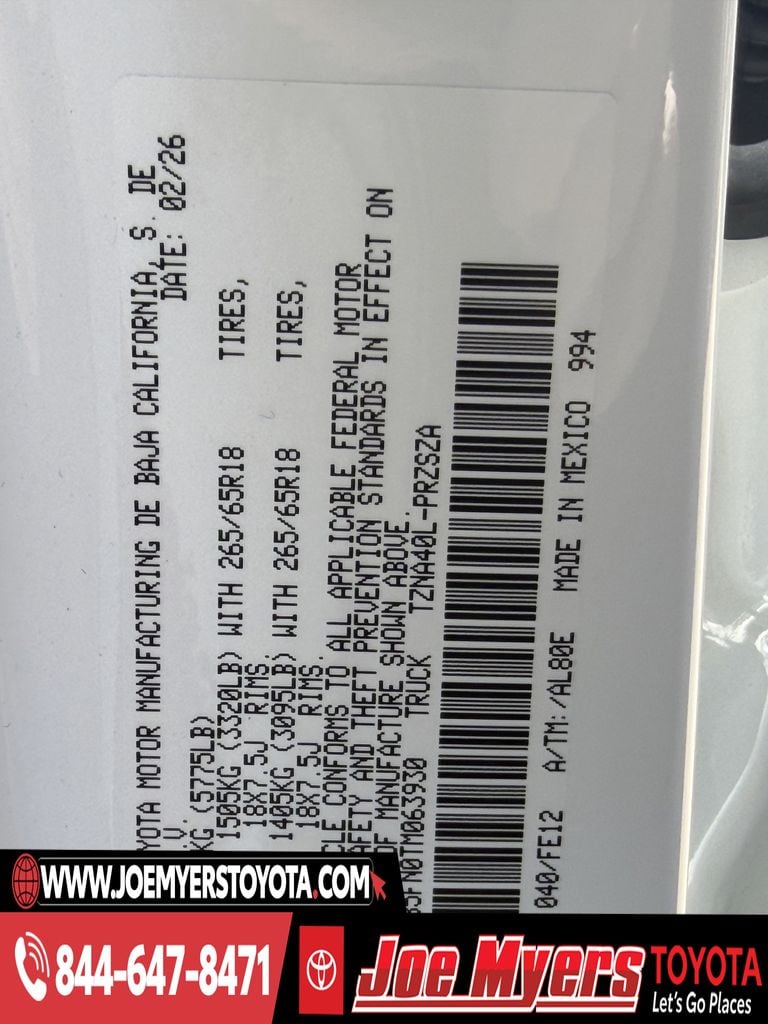 New 2026 Ice Cap Toyota TRD Sport image 21