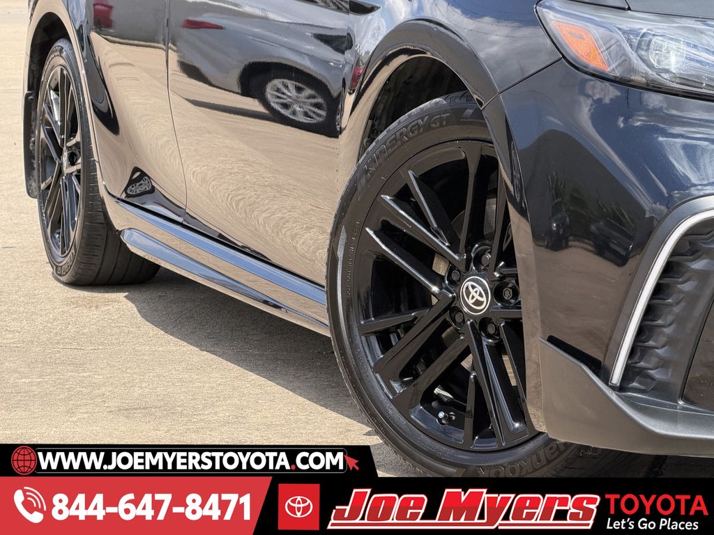 Used 2025 Midnight Black Metallic Toyota SE image 12