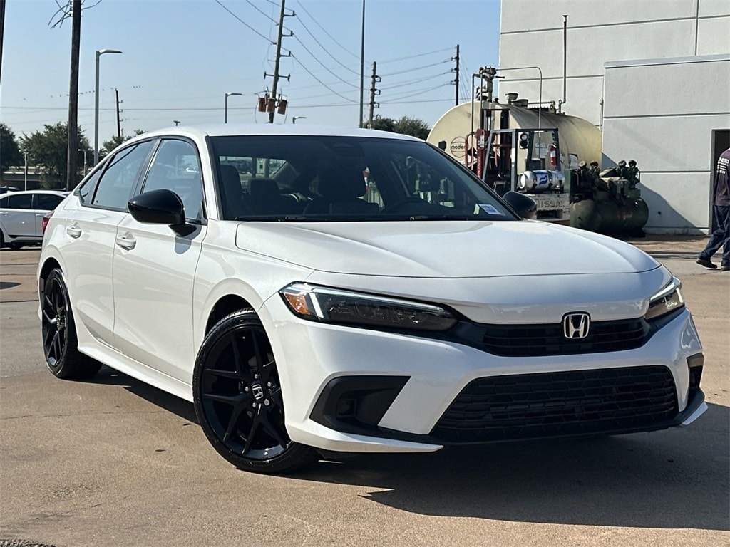 Used 2022 Honda Civic Sport with VIN 2HGFE2F58NH583786 for sale in Houston, TX