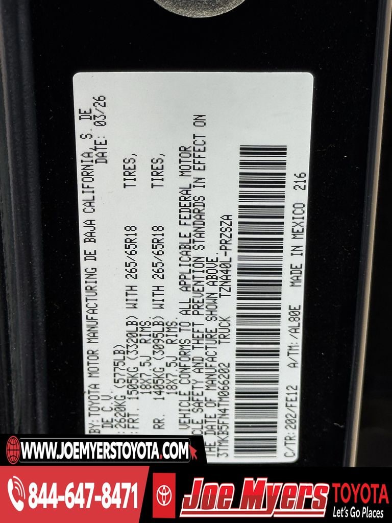 New 2026 Black Toyota TRD Sport image 21