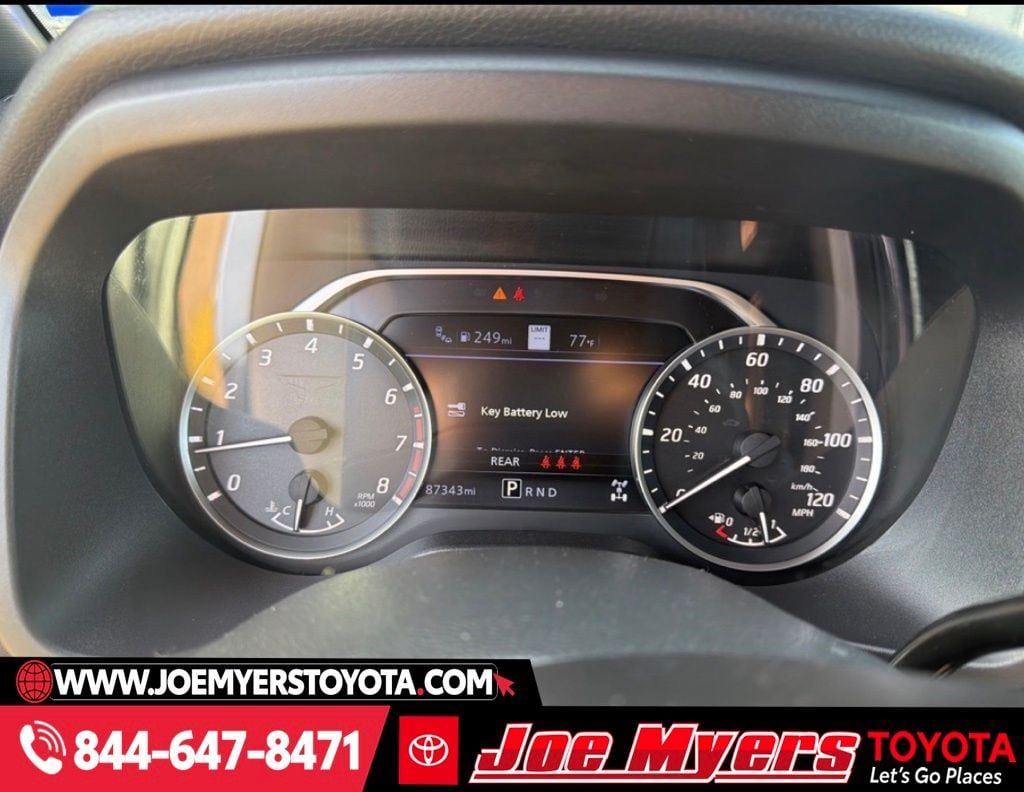 Used 2023 Super Black Nissan Platinum Reserve image 7