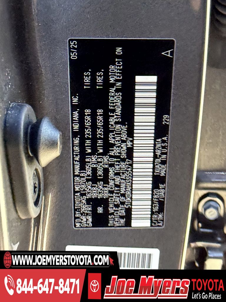 Used 2025 Magnetic Gray Metallic Toyota LE image 32