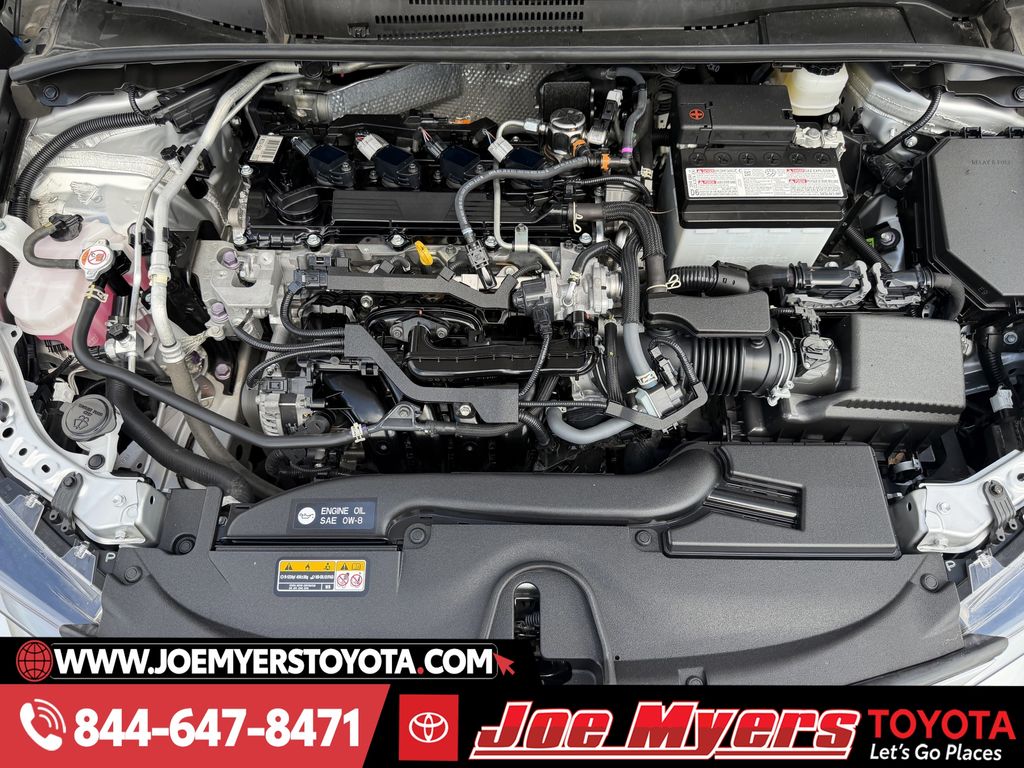 Used 2025 Classic Silver Metallic Midnight Black Metallic Toyota SE image 30