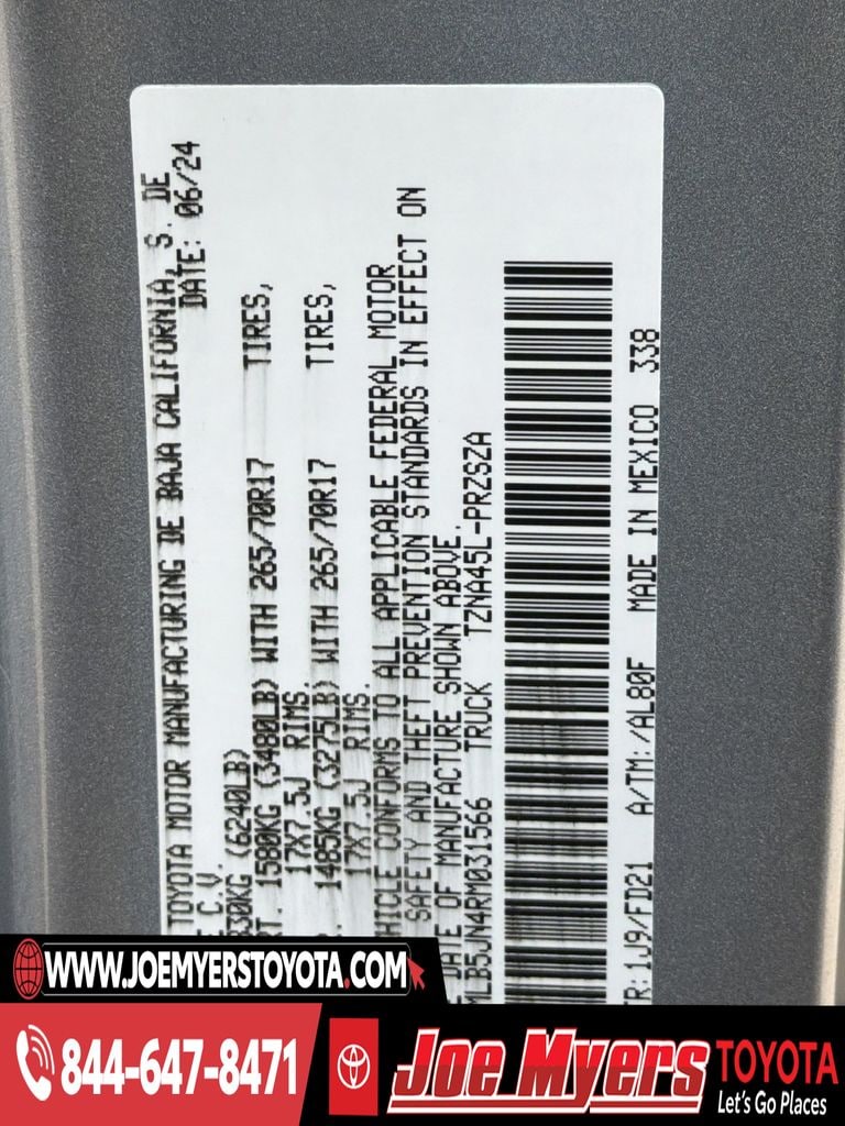 Used 2024 Silver Toyota TRD Off-Road image 31