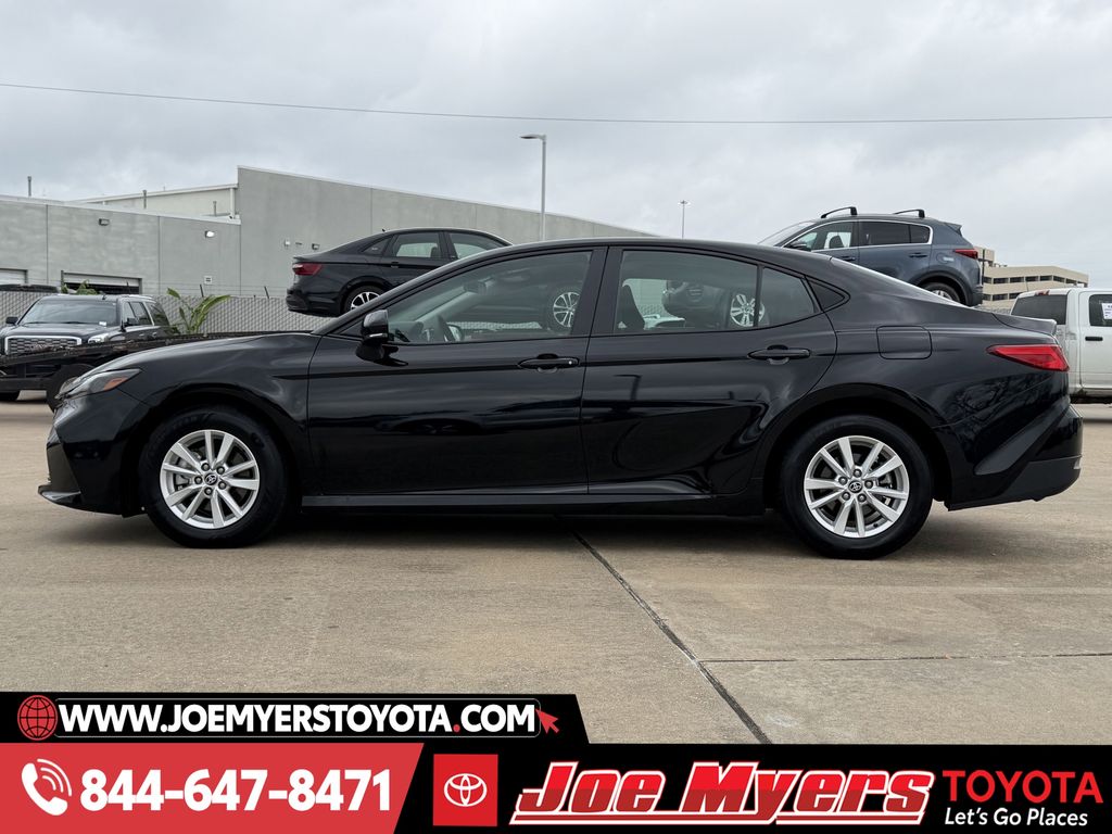 Used 2025 Midnight Black Metallic Toyota LE image 6