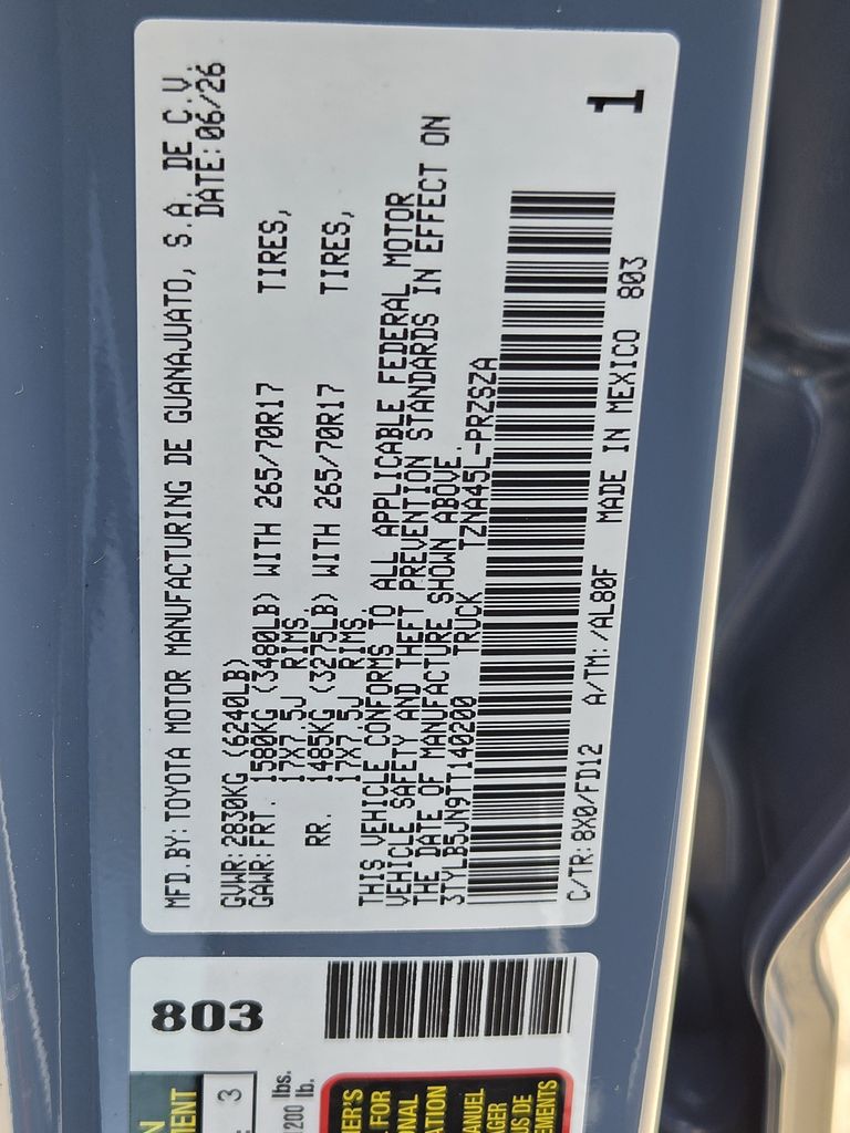 New 2026 Heritage Blue Toyota TRD Off Road image 22