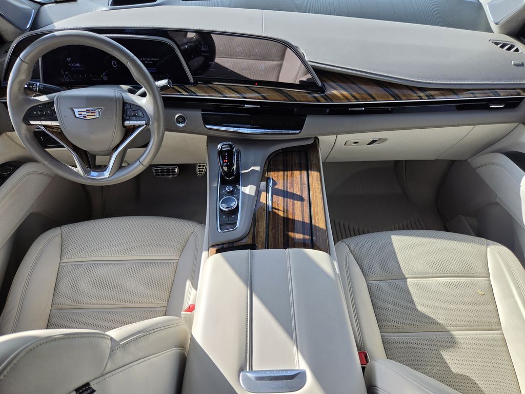 Used 2022 Crystal White Tricoat Cadillac Premium Luxury Platinum image 12