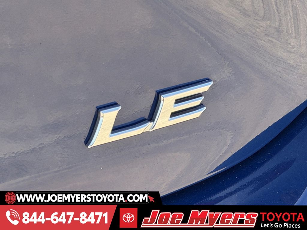 Used 2025 Reservoir Blue Toyota LE image 11
