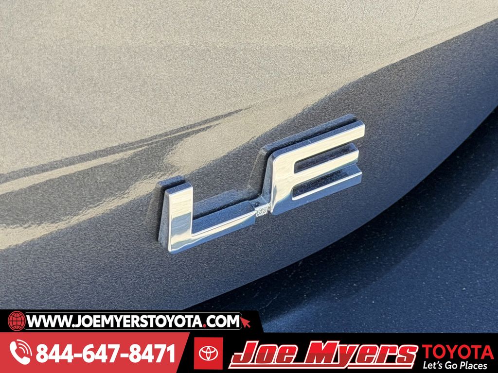 Used 2025 Magnetic Gray Metallic Toyota LE image 11