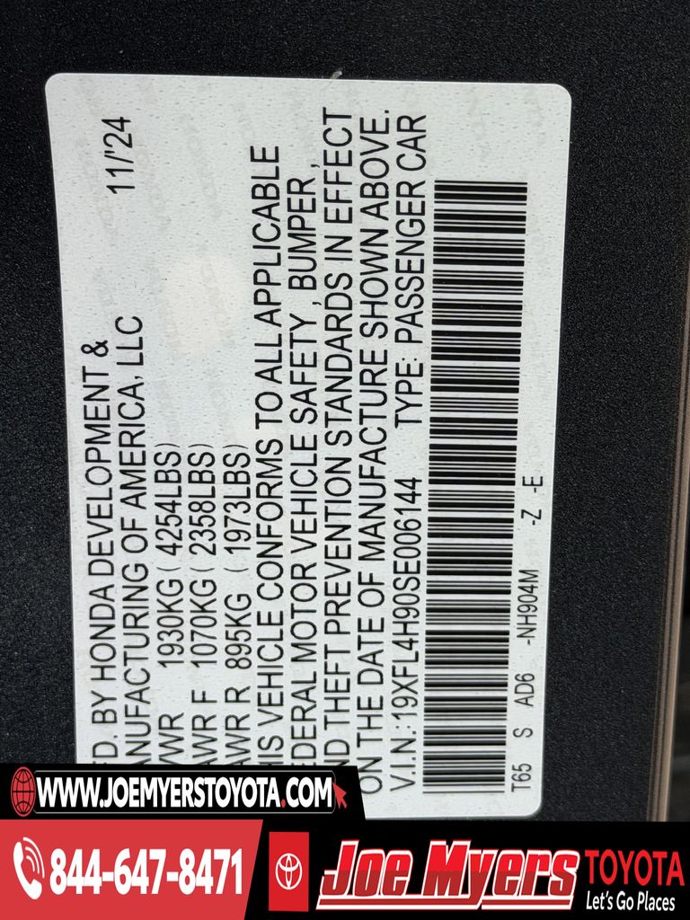 Used 2025 Meteorite Gray Metallic Honda Sport Touring image 33