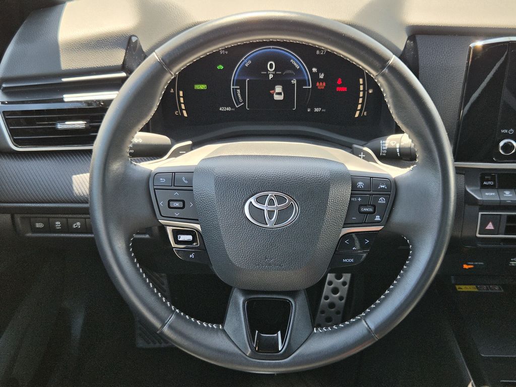 Used 2025 Midnight Black Metallic Toyota SE image 15