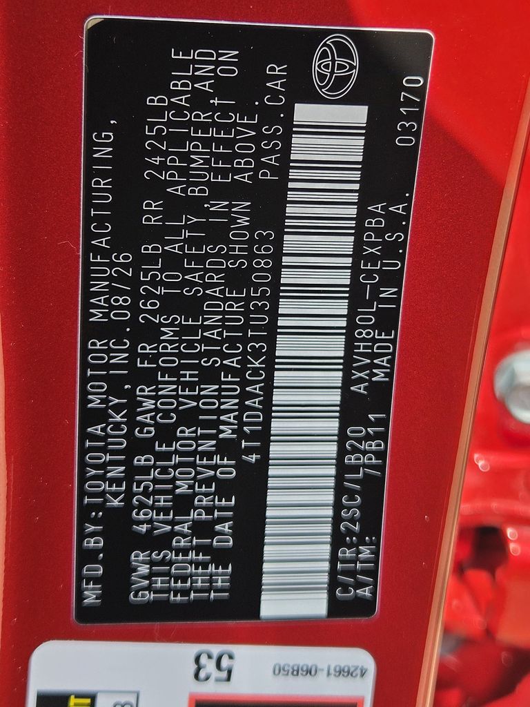 New 2026 Supersonic Red Toyota XSE image 22