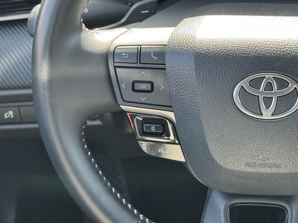 Used 2025 Midnight Black Metallic Toyota SE image 12