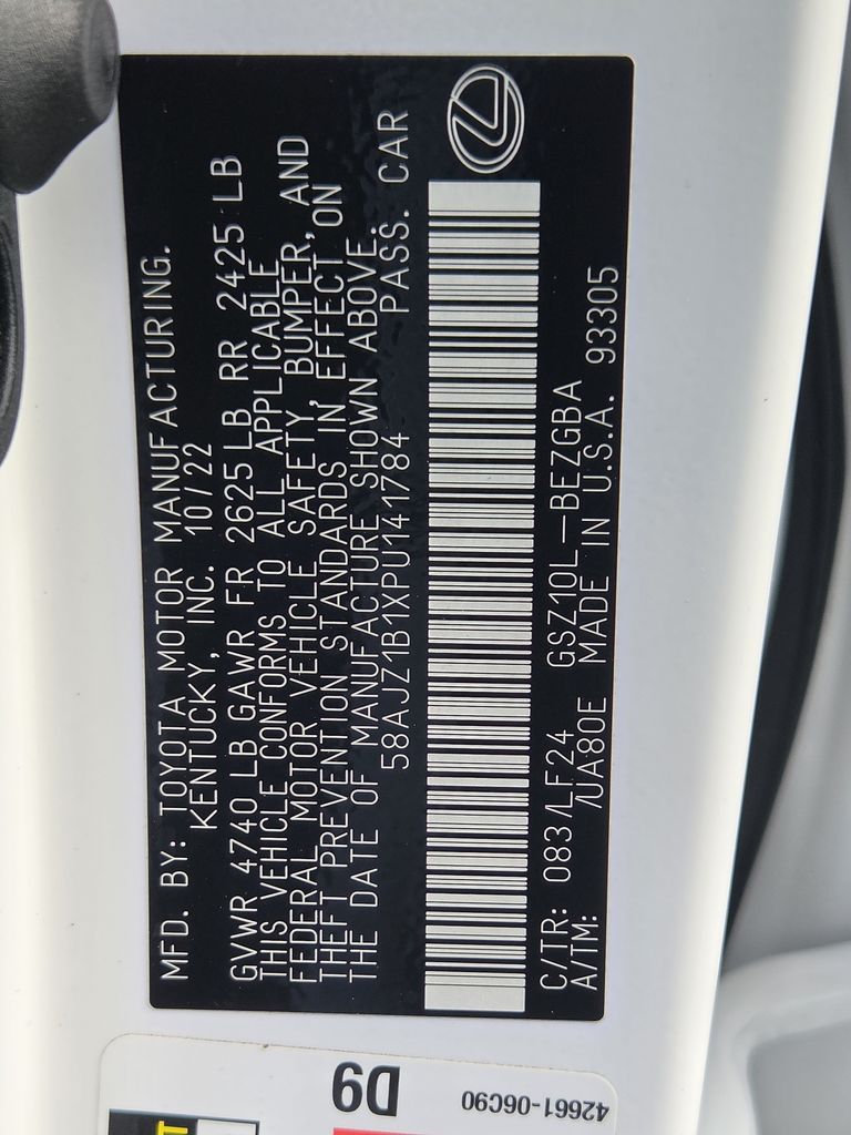 Used 2023 Ultra White Lexus 350 F Sport image 32