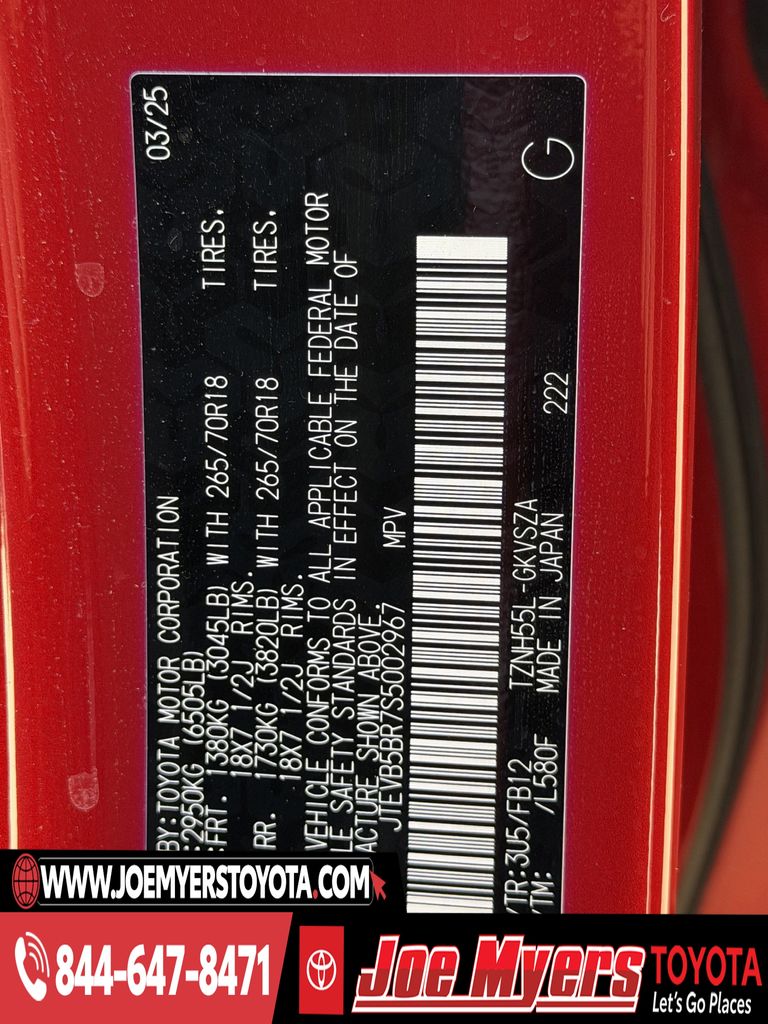 Certified Used 2025 Supersonic Red Toyota TRD Off Road image 33