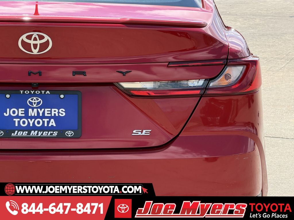 Used 2025 Supersonic Red Toyota SE image 9