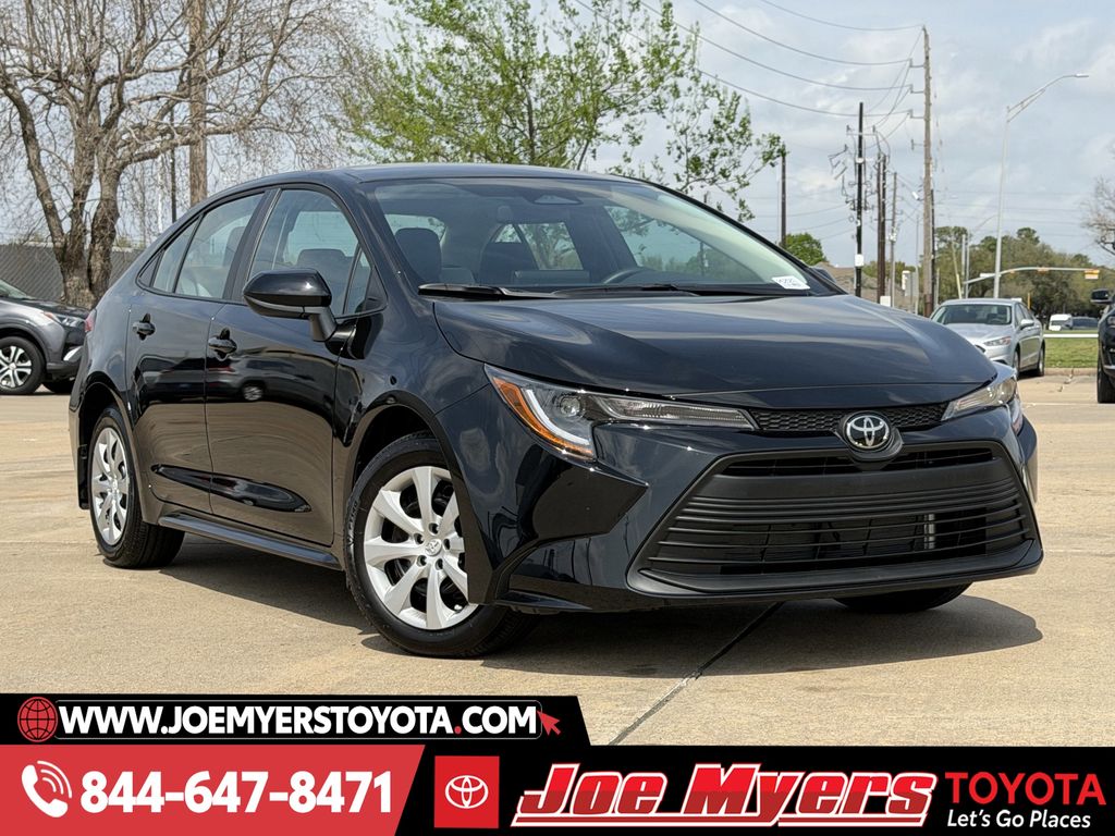 Certified Used 2026 Midnight Black Metallic Toyota LE image 2