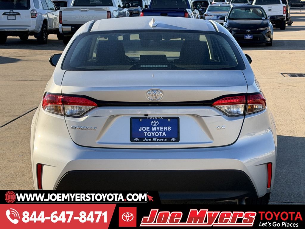 Certified Used 2026 Classic Silver Metallic Toyota LE image 8