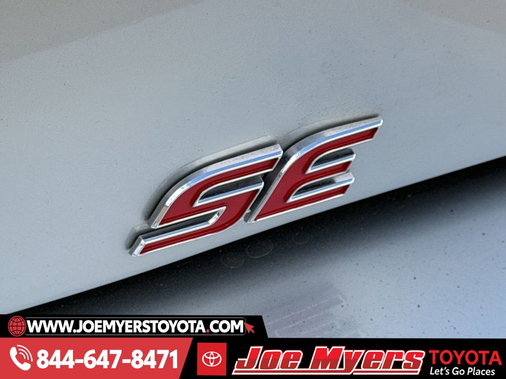 Used 2025 Classic Silver Metallic Midnight Black Metallic Toyota SE image 11