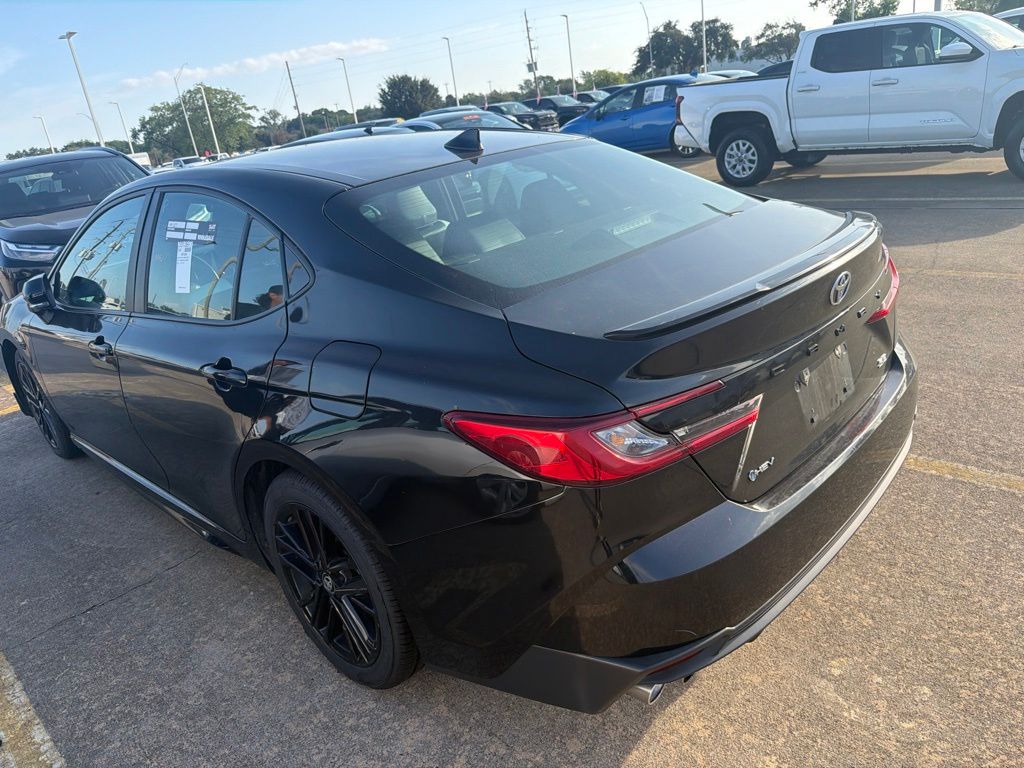 Used 2025 Midnight Black Metallic Toyota SE image 4