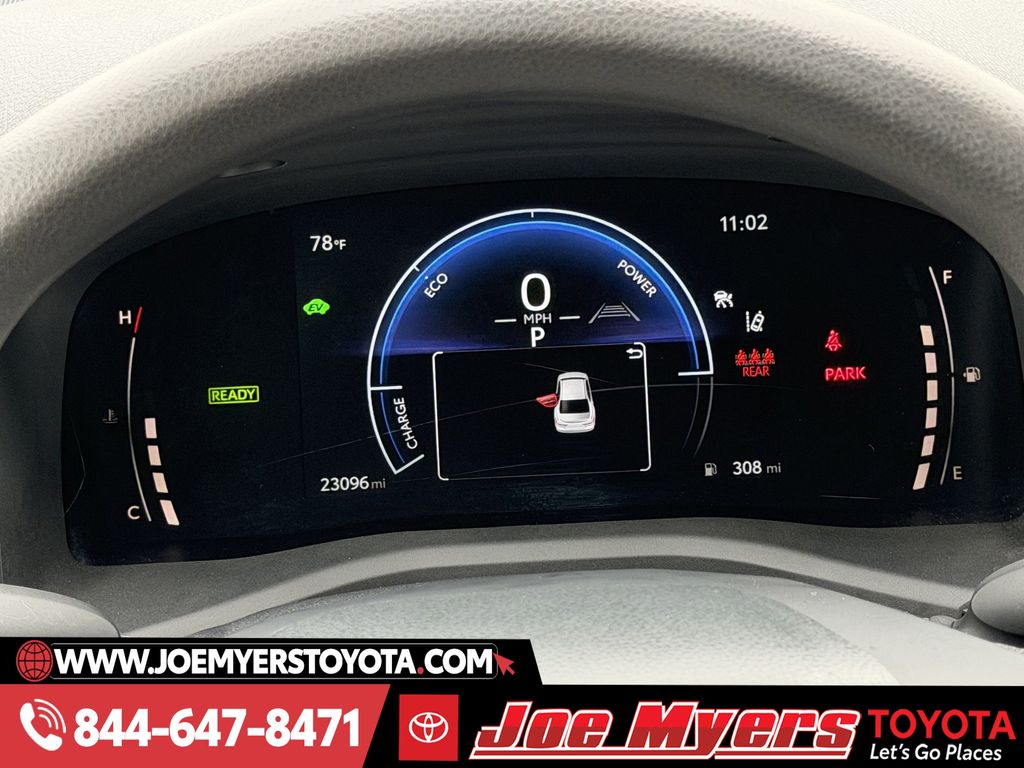 Used 2025 Reservoir Blue Toyota LE image 16