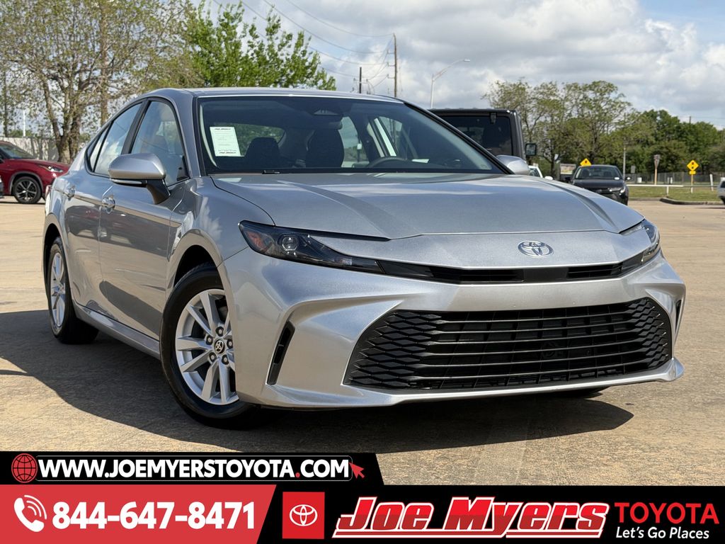 Used 2025 Celestial Silver Metallic Toyota LE image 2