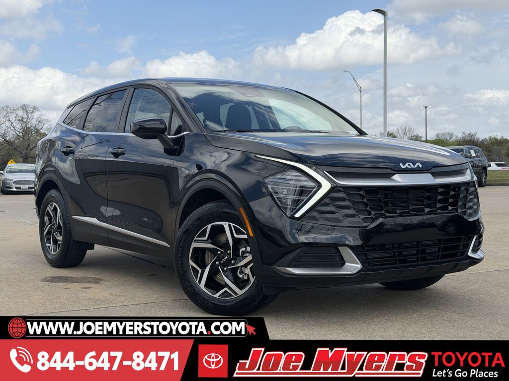 Used 2025 Ebony Black Kia LX image 2