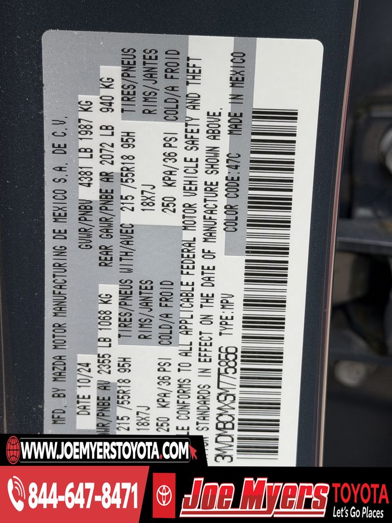 Used 2025 Polymetal Gray Metallic Mazda 2.5 S Carbon Edition image 33