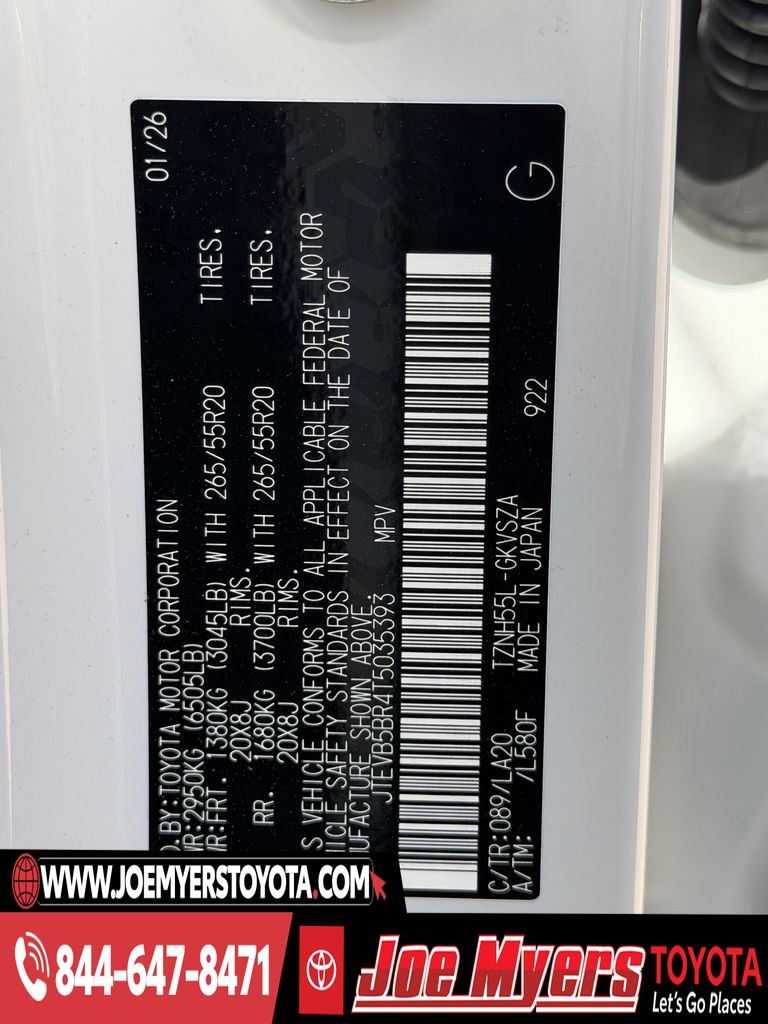 New 2026 Wind Chill Pearl Toyota Limited image 22