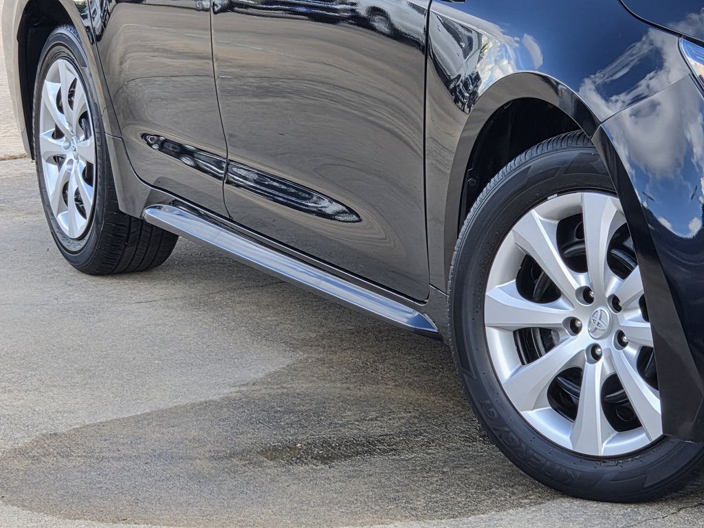 Used 2025 Midnight Black Metallic Toyota LE image 12