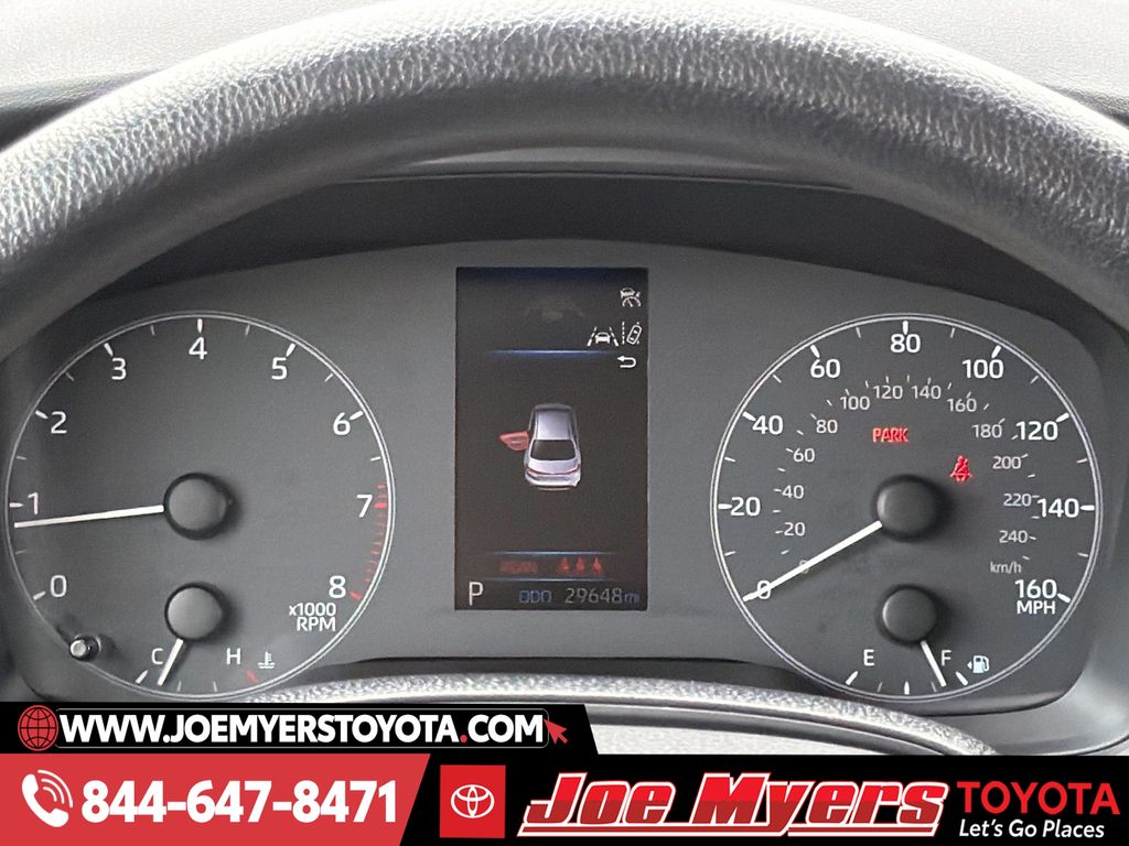 Used 2025 Midnight Black Metallic Toyota LE image 16