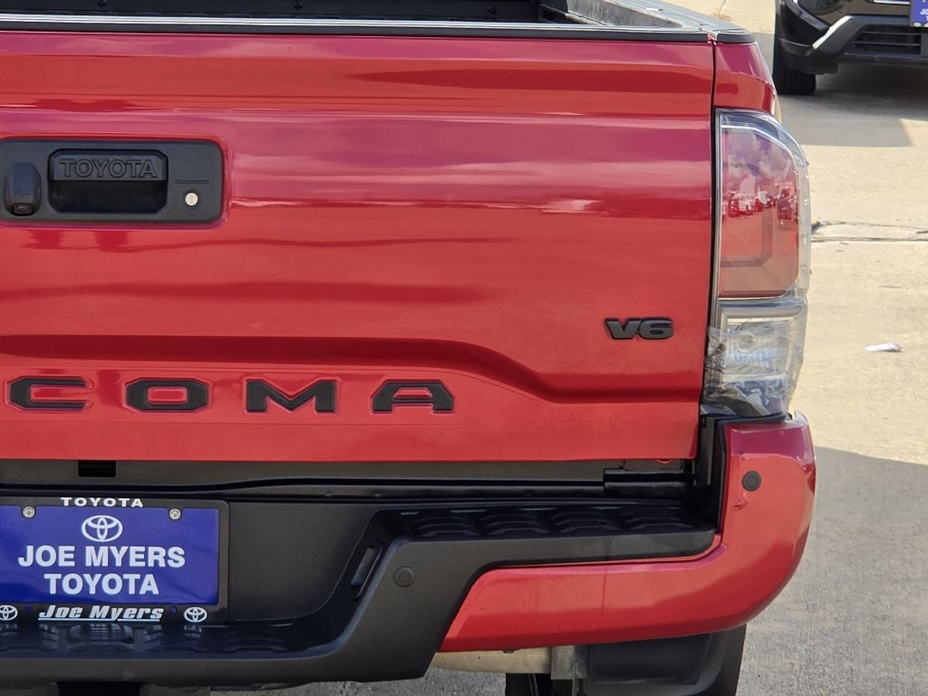 Used 2020 Barcelona Red Metallic Toyota TRD Sport image 9