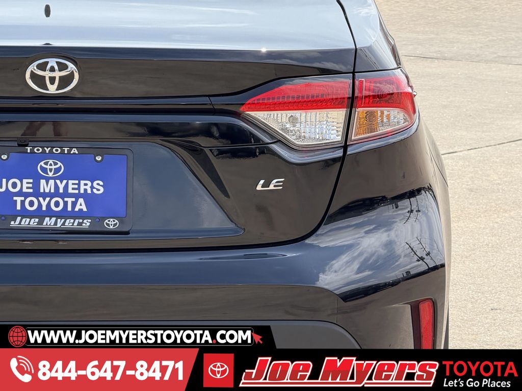 Certified Used 2026 Midnight Black Metallic Toyota LE image 9