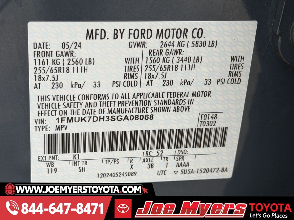 Used 2025 Vapor Blue Metallic Ford Active image 32