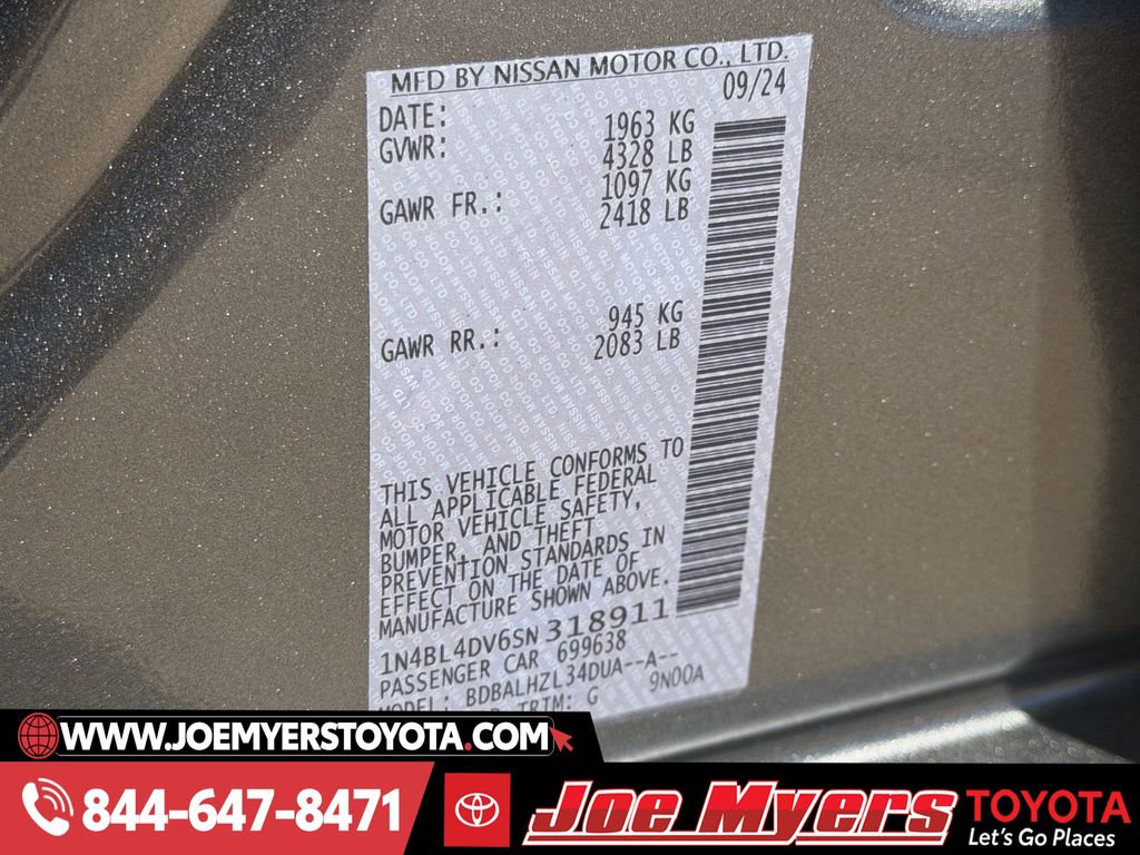 Used 2025 Gun Metallic Nissan 2.5 SV image 31